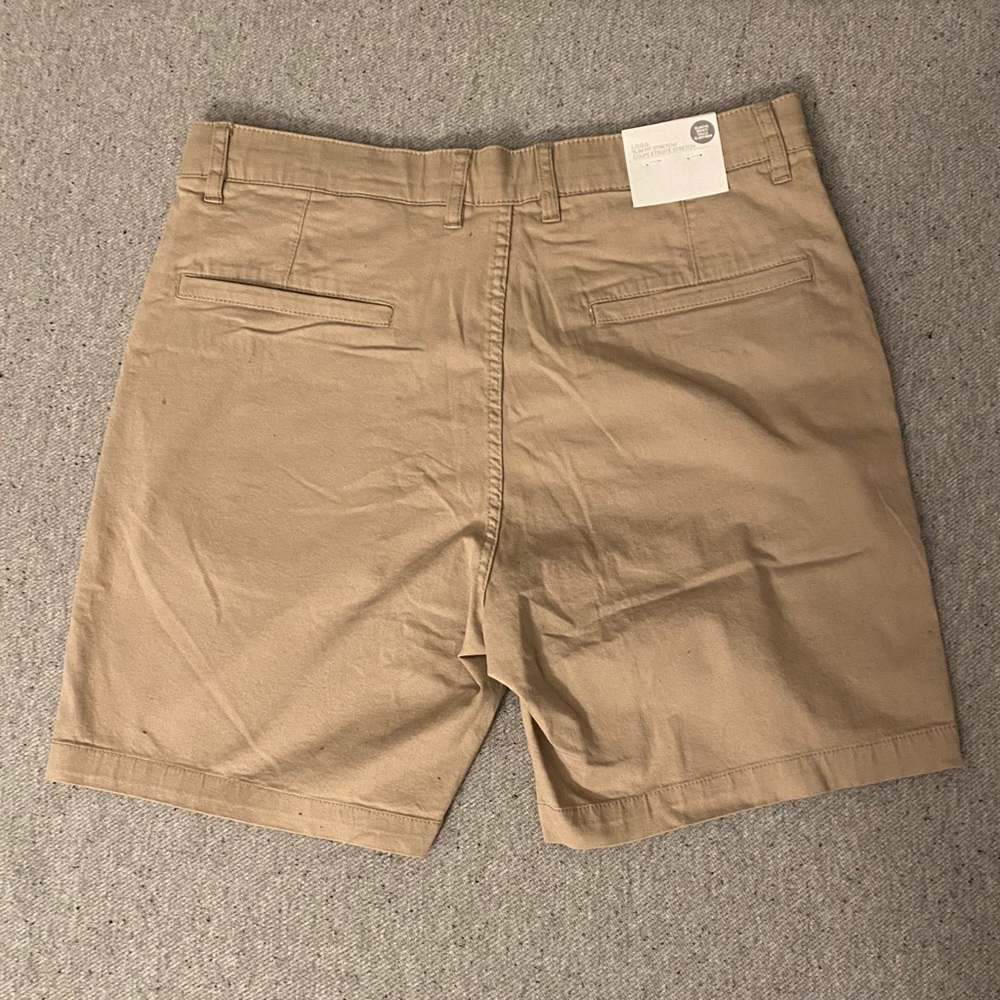 HM Stretch Chino Shorts, Mens Medium
